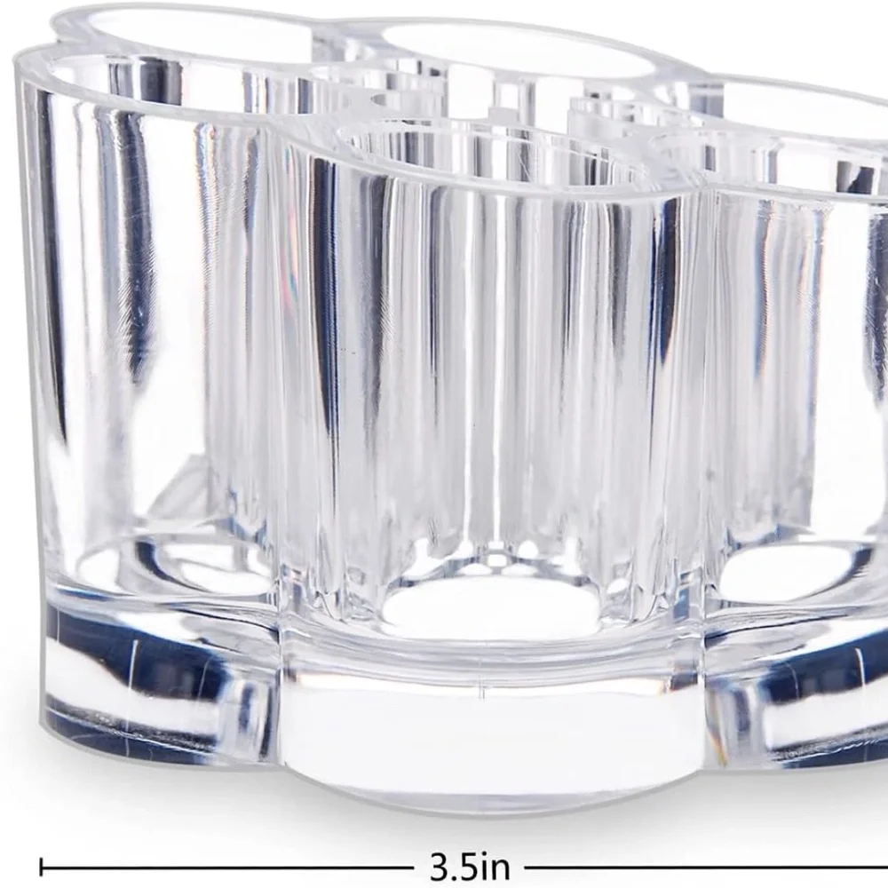 acrylic lipstick & lip liner organizer (set of 2)